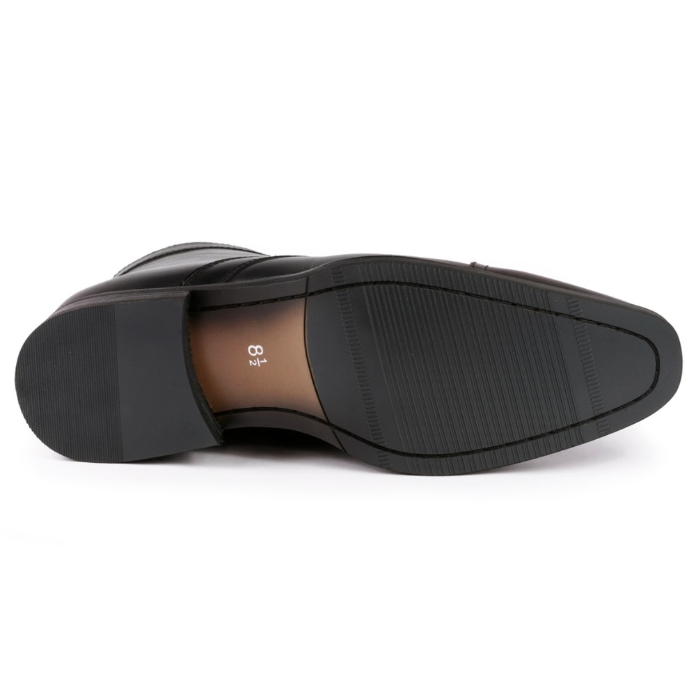 Metrocharm MC119 Black Men's Oxford Dress Boot - Picture 6 of 6